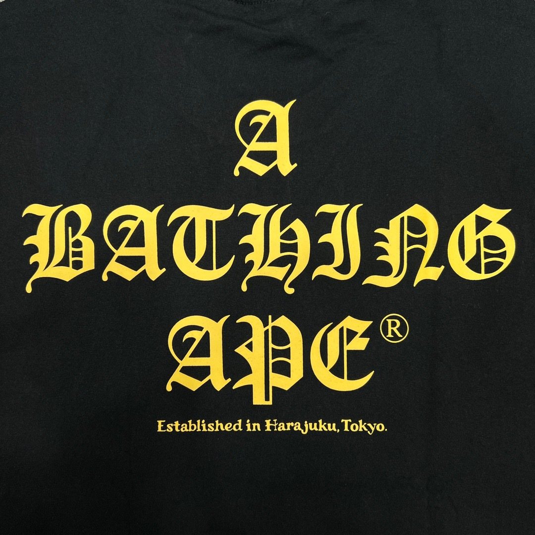 BAPE Ape-Head Front & Back Graphic T-Shirt ¡ª detail
