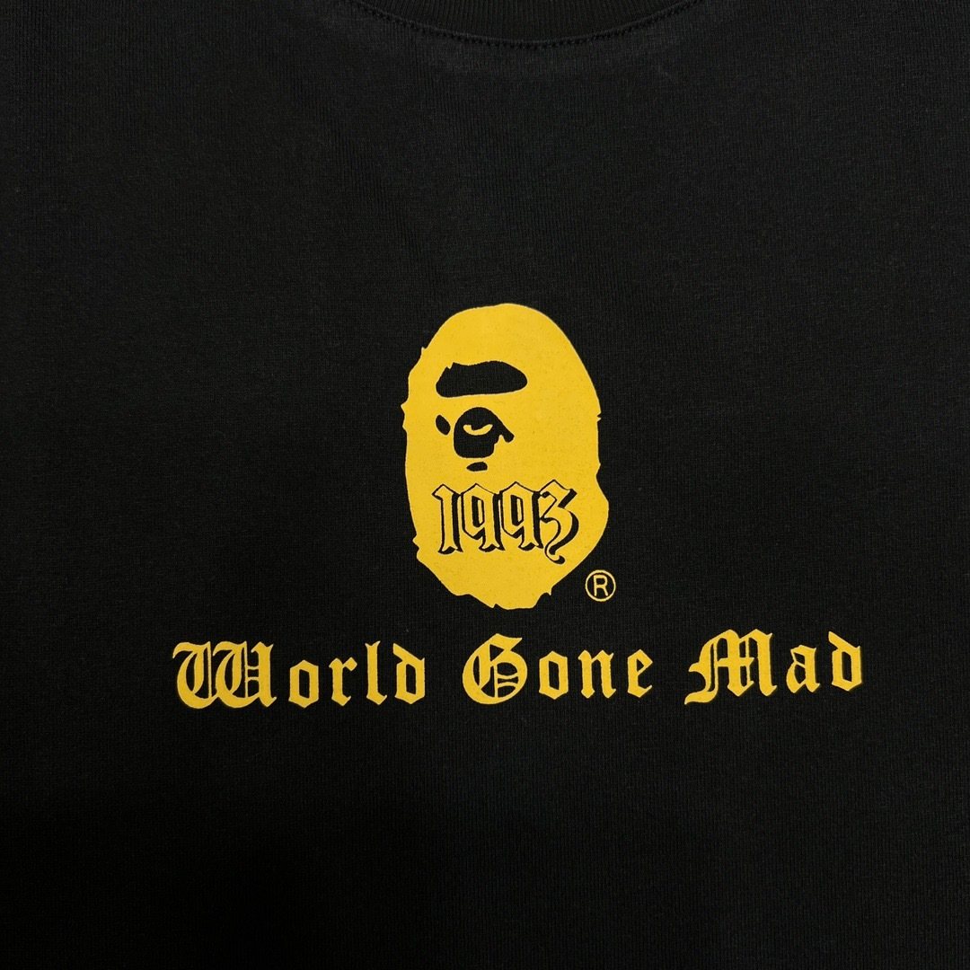 BAPE Ape-Head Front & Back Graphic T-Shirt ¡ª detail