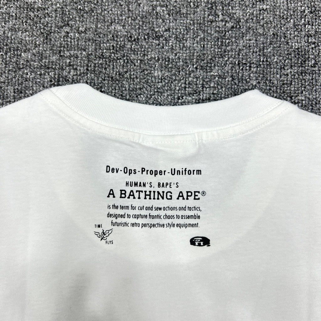 BAPE Front-and-Back Graphic Short-Sleeve T-Shirt ¡ª detail