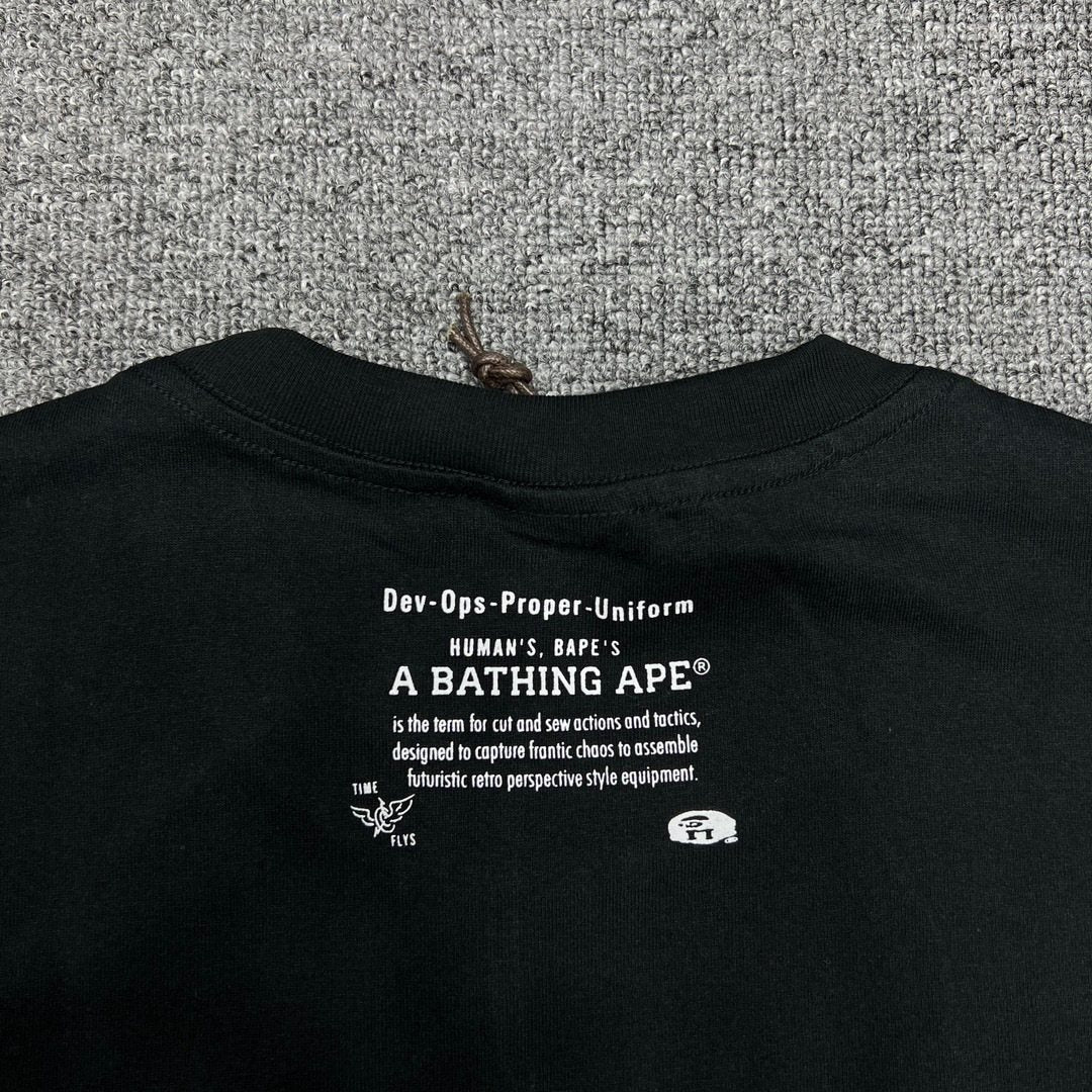 BAPE Front-and-Back Graphic Short-Sleeve T-Shirt ¡ª detail
