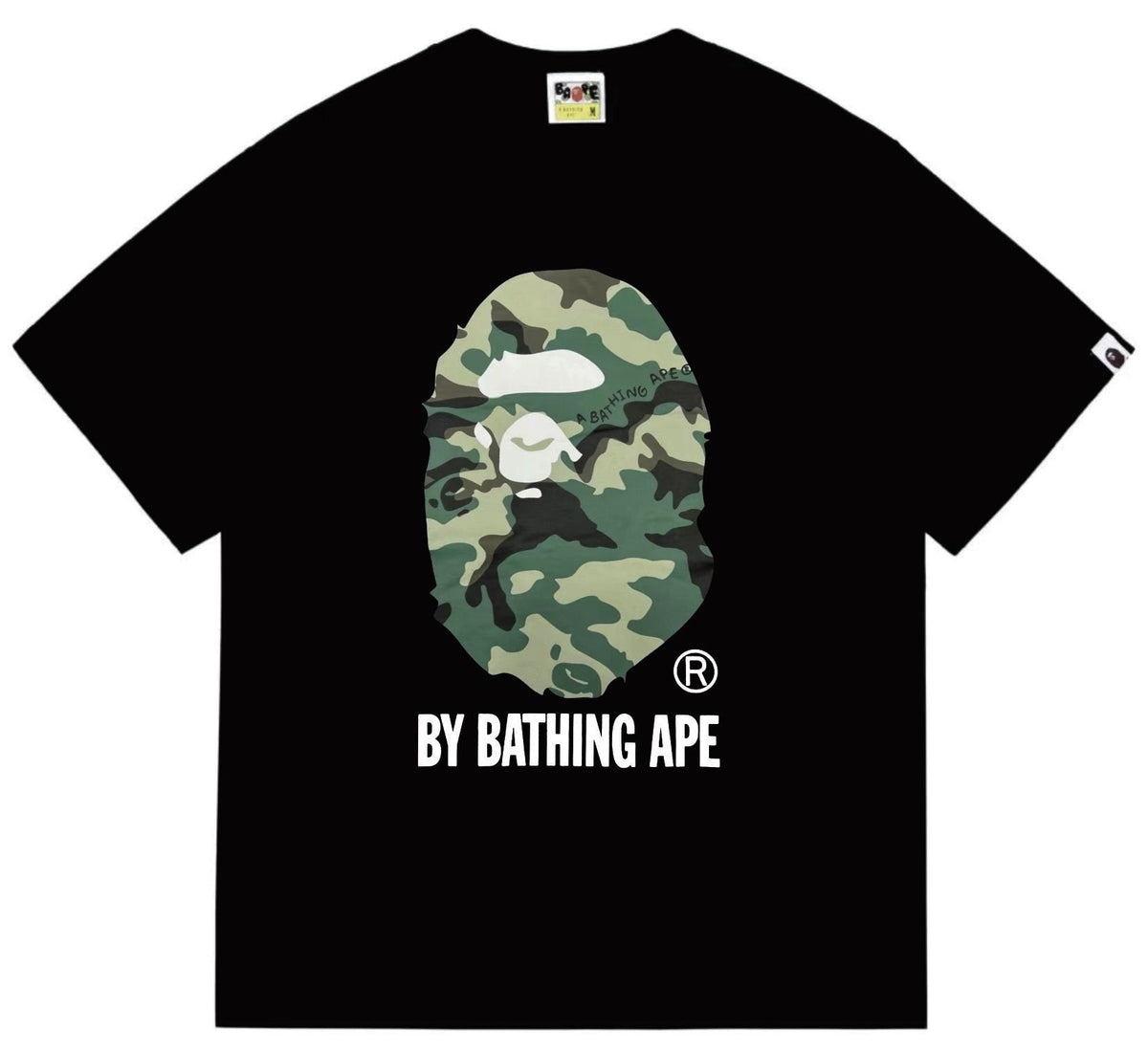 BAPE Camo Ape Head Graphic T-Shirt ¡ª front
