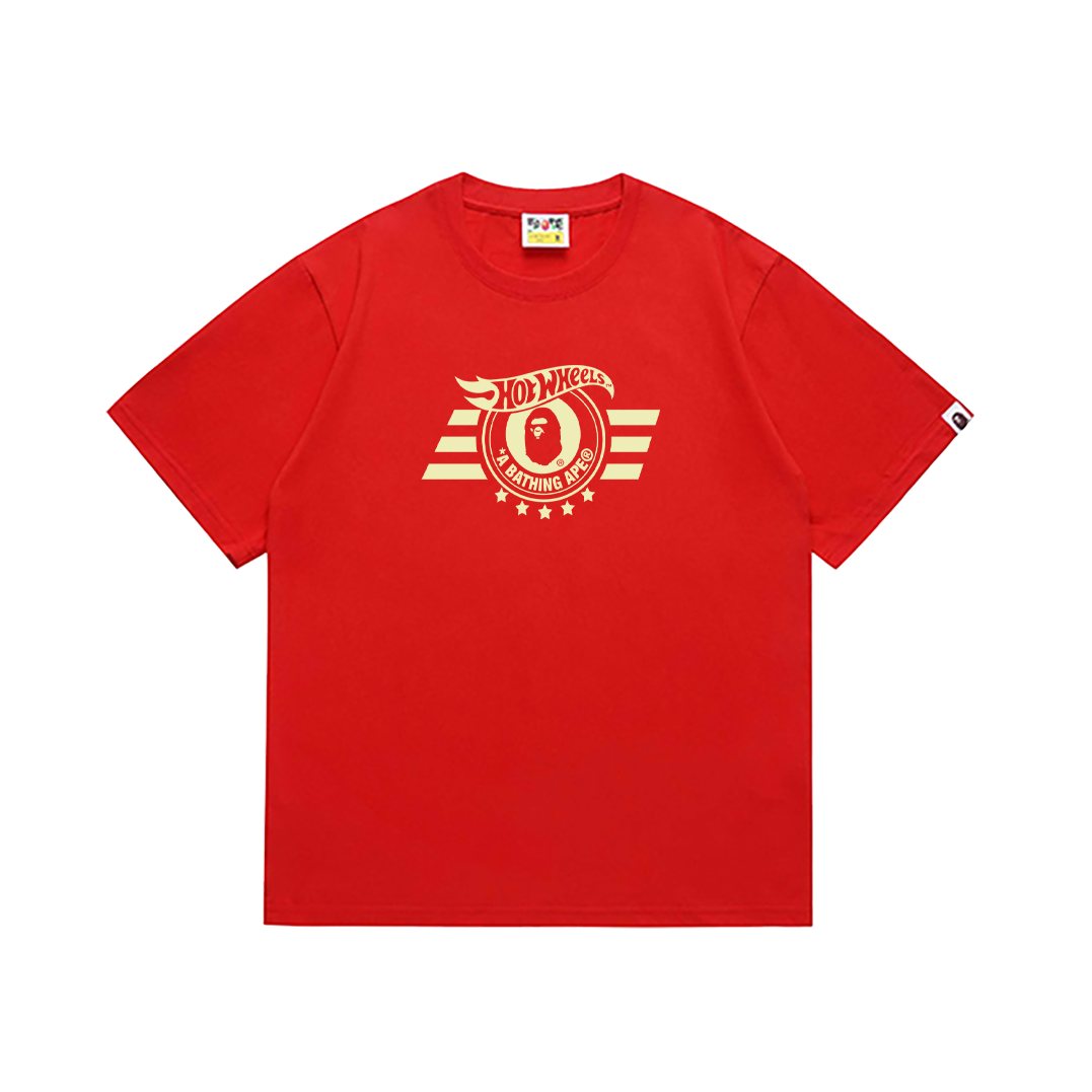 BAPE Hot Wheels Graphic Short-Sleeve T-Shirt ¡ª front