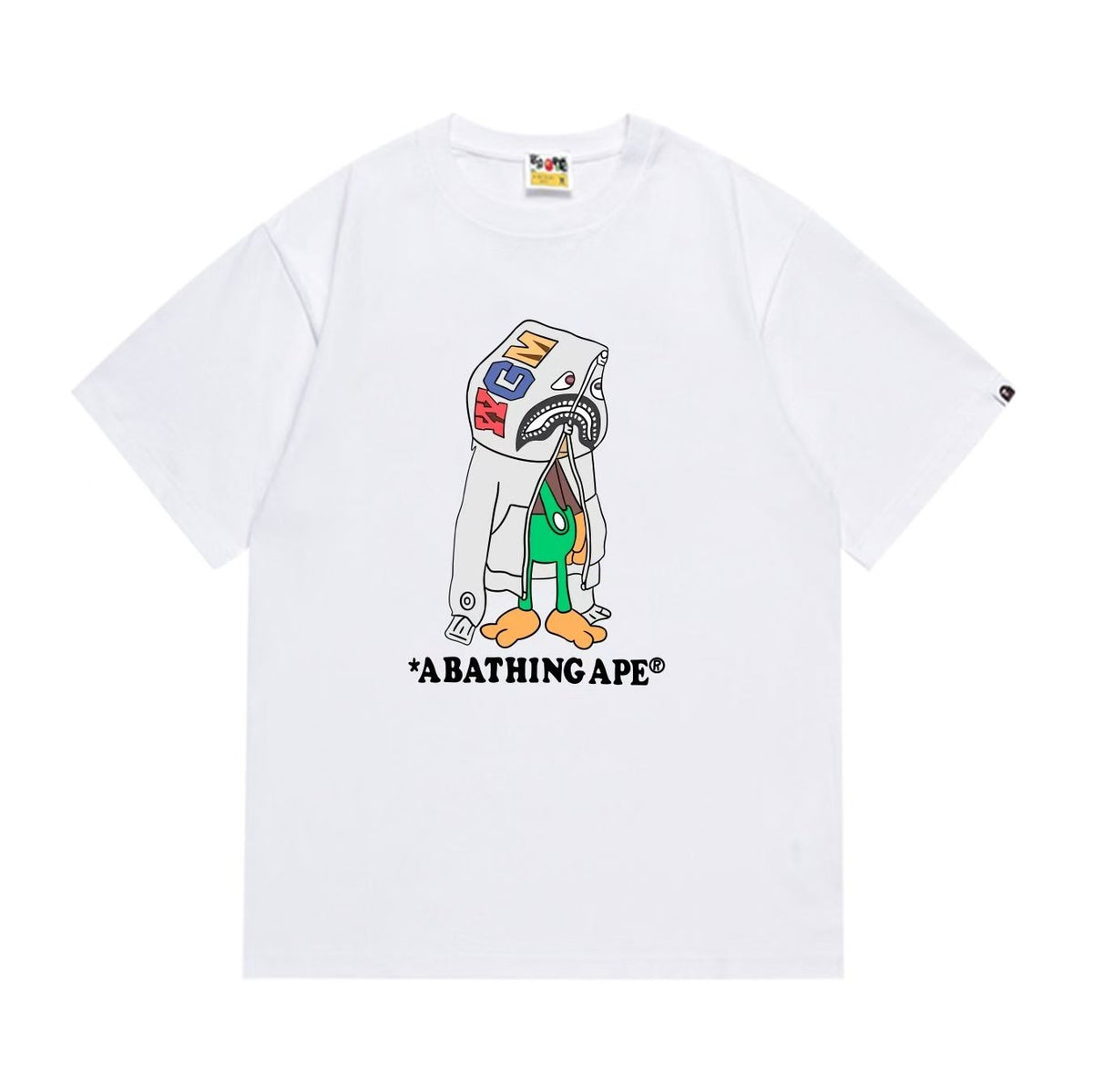 BAPE Front & Back Graphic Short-Sleeve T-Shirt ¡ª front