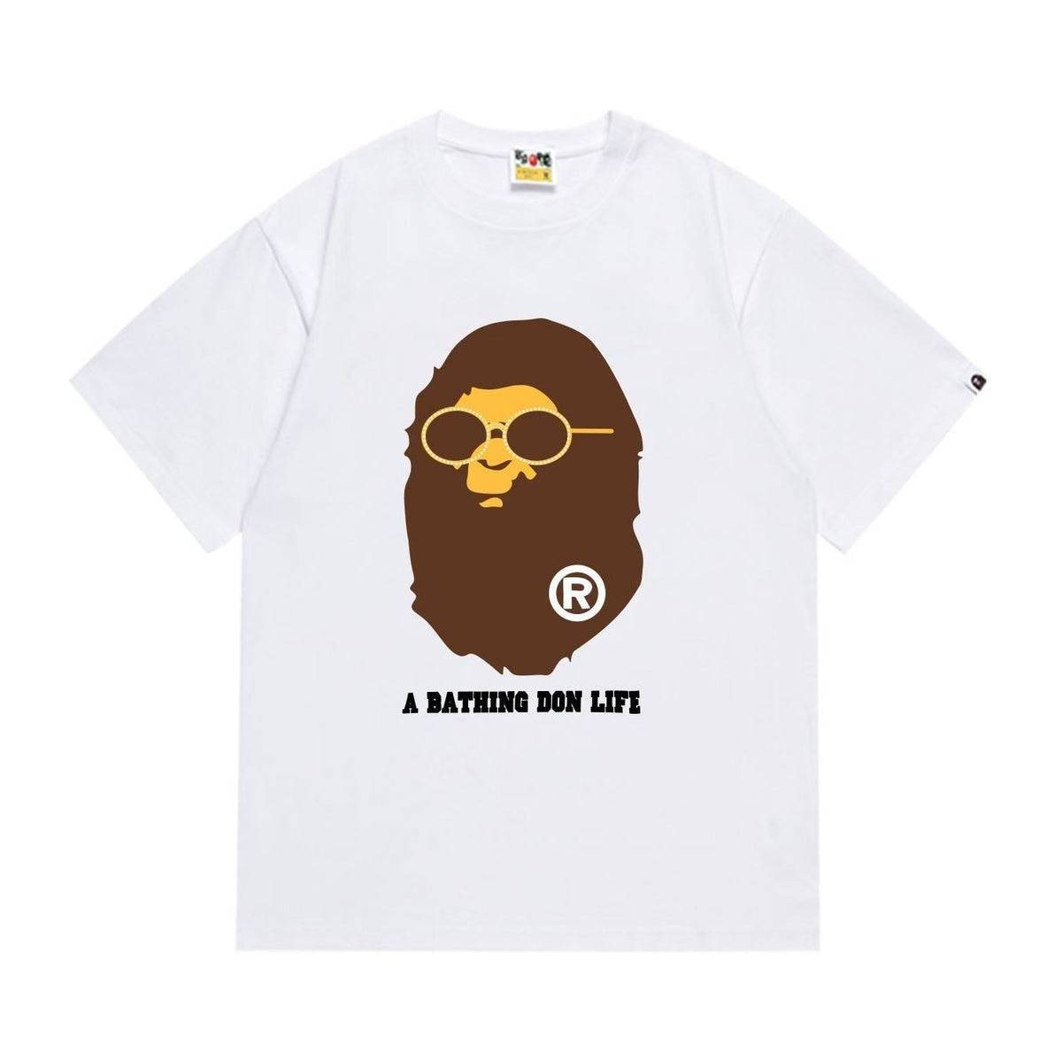 BAPE Ape Sunglasses Graphic T-Shirt ¡ª front