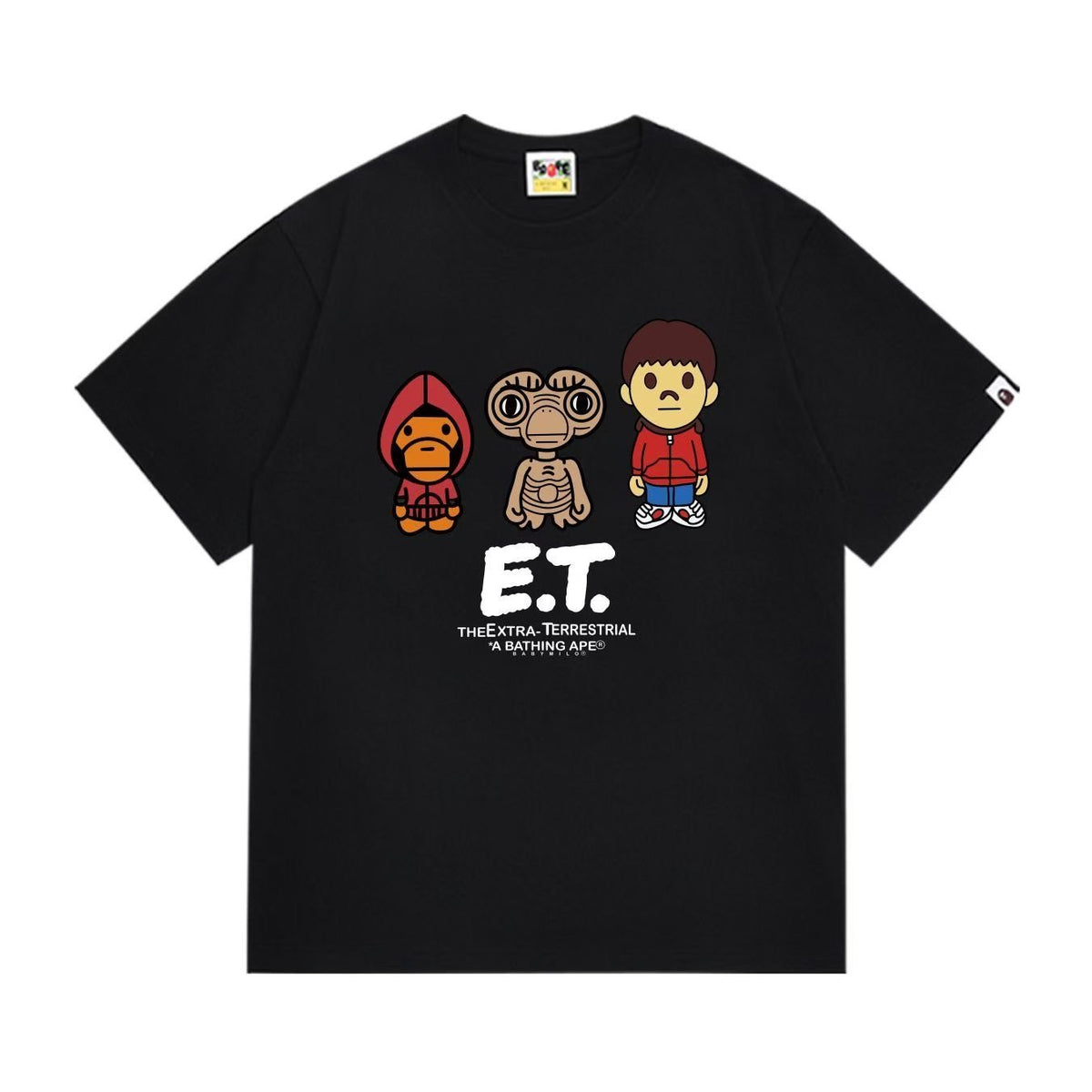 BAPE E.T. Character Graphic Short-Sleeve T-Shirt ¡ª front
