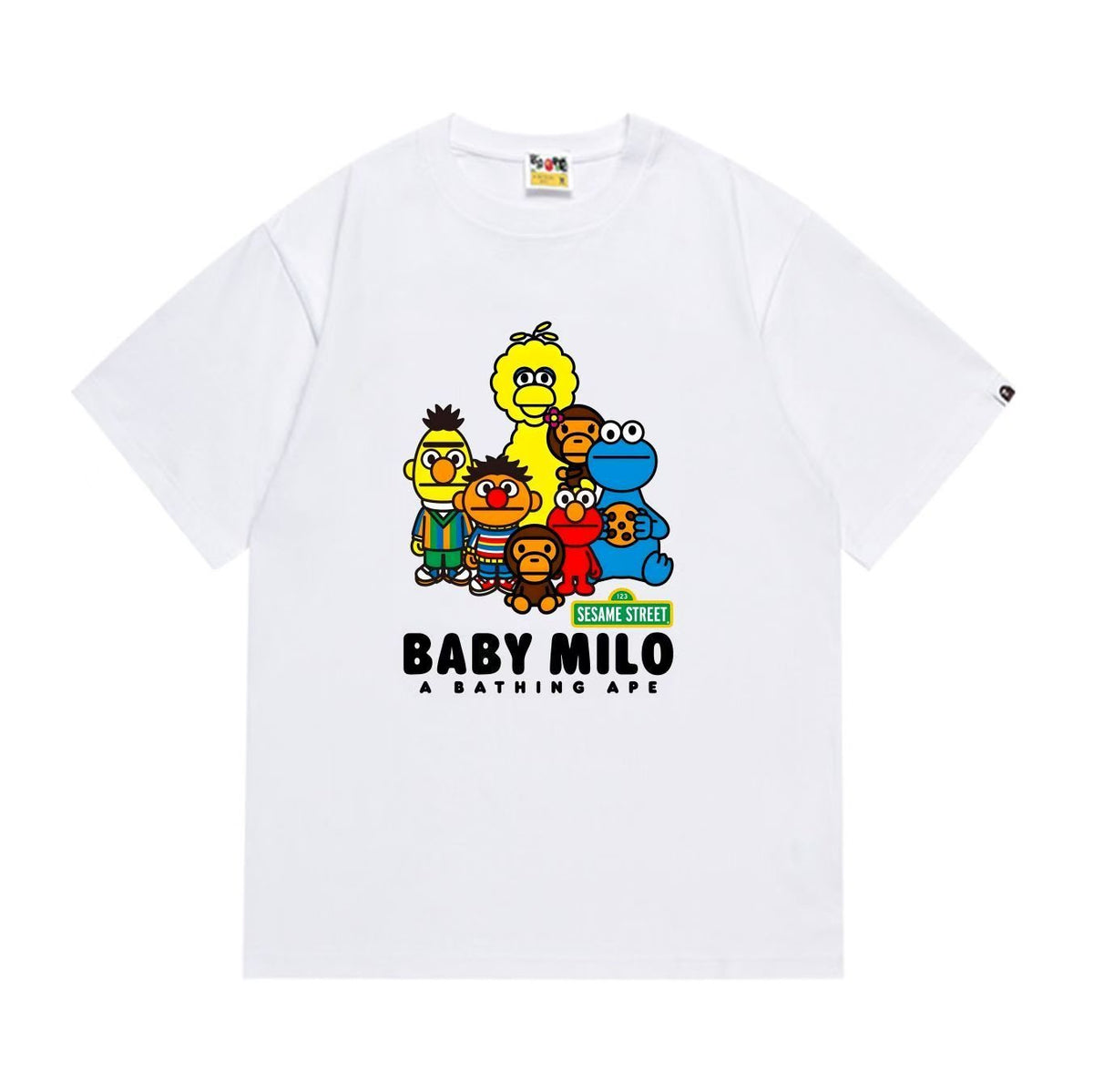 BAPE Baby Milo Sesame Street Graphic T-Shirt ¡ª hero