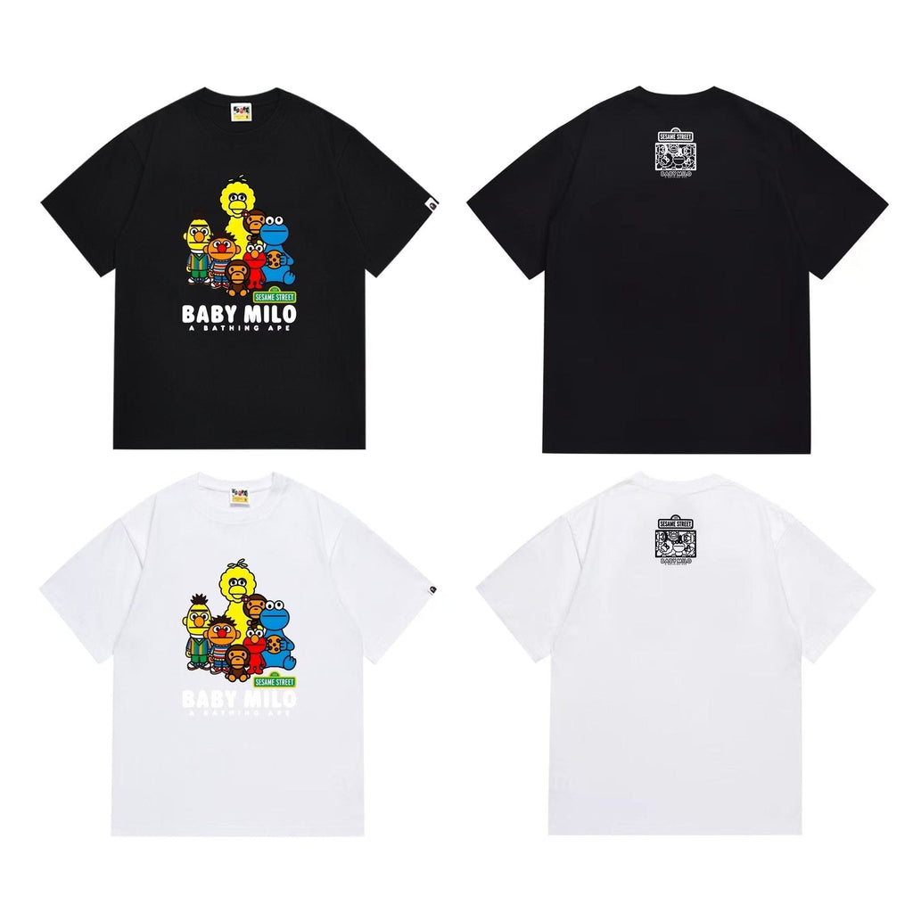 BAPE Baby Milo Sesame Street Graphic T-Shirt ¡ª comparison