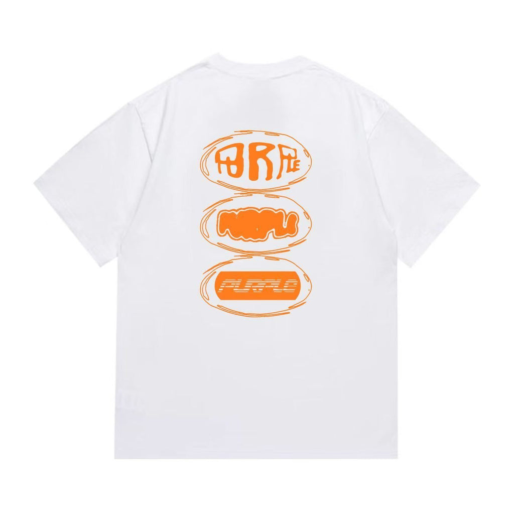 BAPE Orange Graphic Short-Sleeve T-Shirt ¡ª back