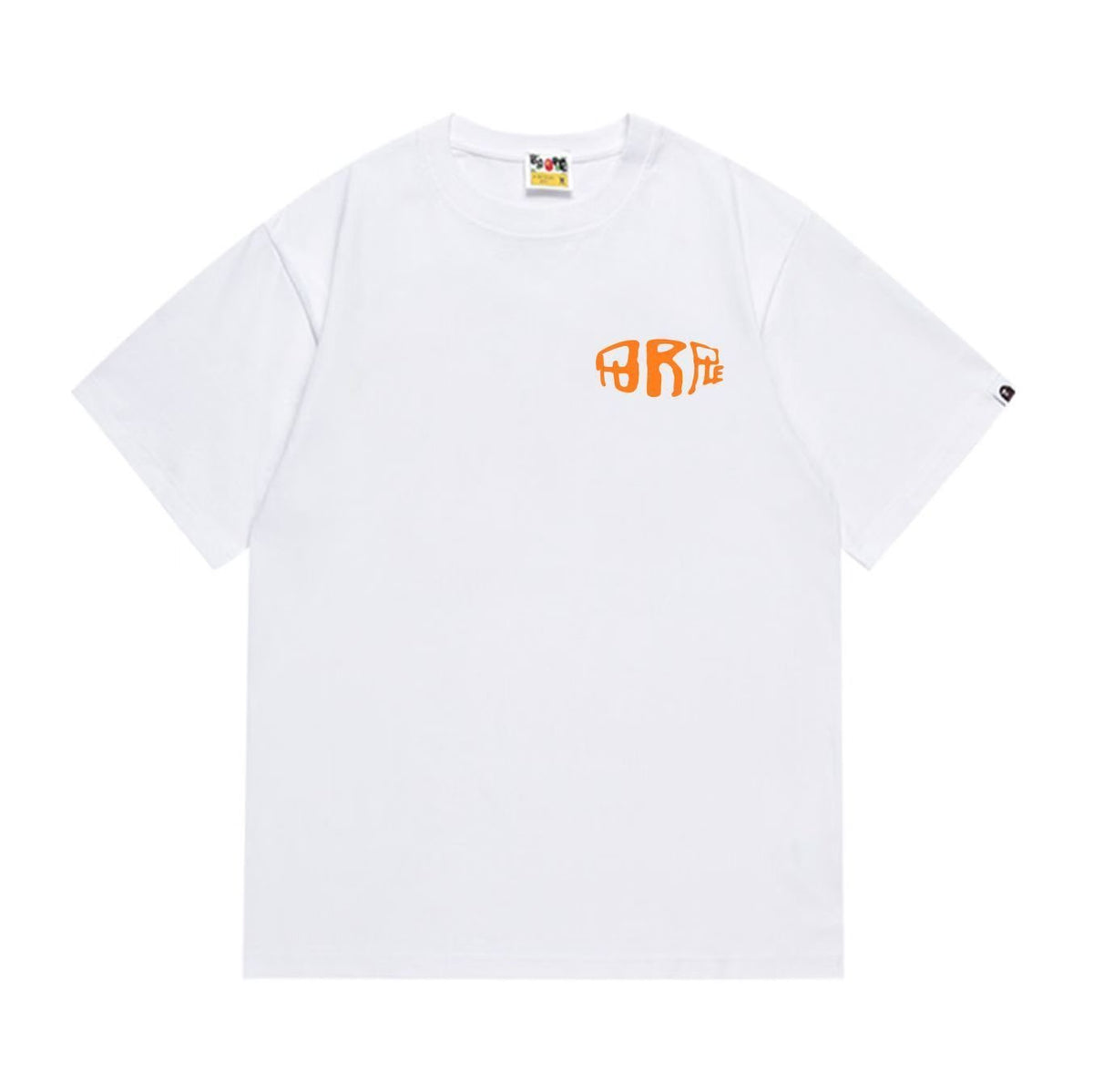 BAPE Orange Graphic Short-Sleeve T-Shirt ¡ª hero