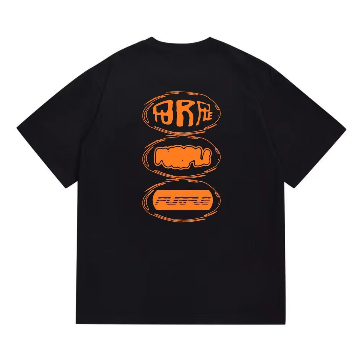 BAPE Orange Graphic Short-Sleeve T-Shirt ¡ª back
