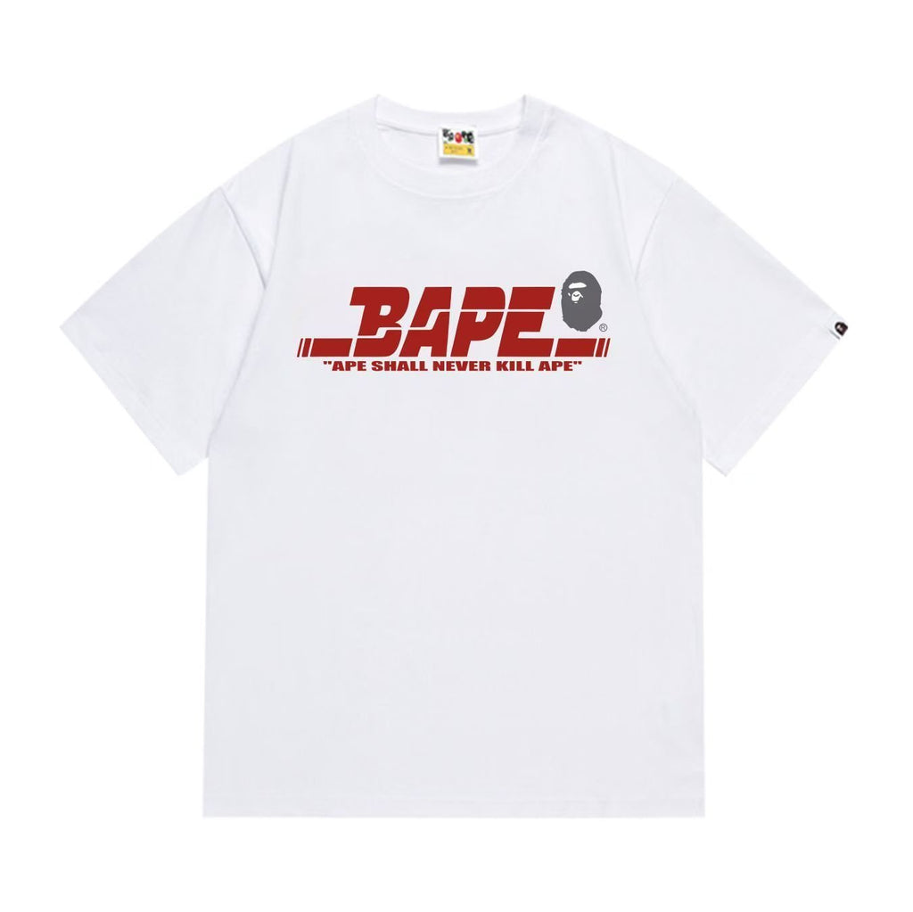 BAPE Red Wordmark Graphic T-Shirt ¡ª hero