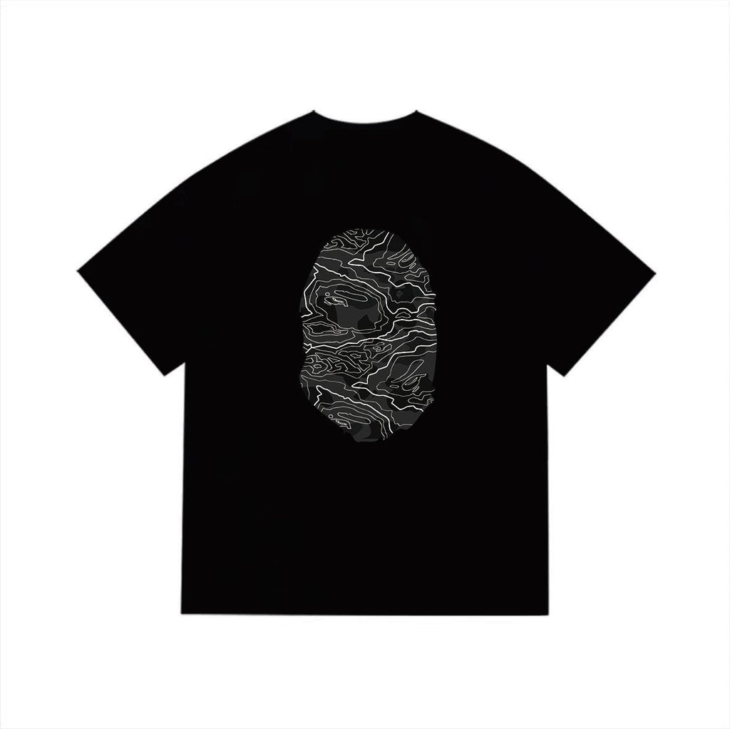 BAPE Oval Front and Back Graphic Short-Sleeve T-Shirt ¡ª back