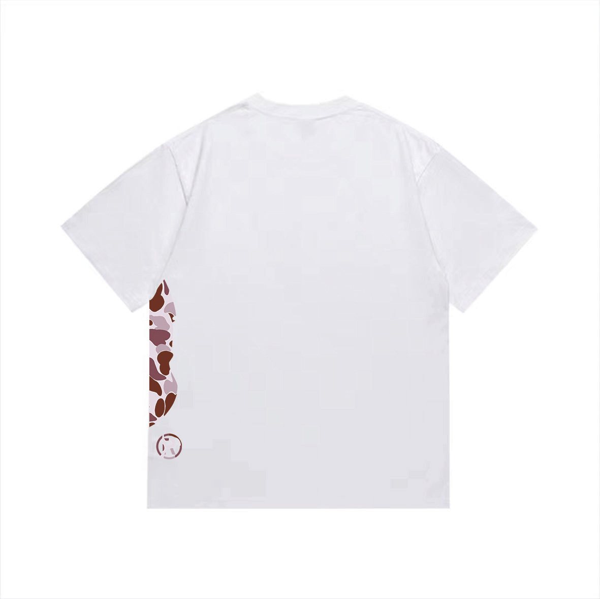 BAPE Pink Camo Ape Head Graphic Short-Sleeve T-Shirt ¡ª back