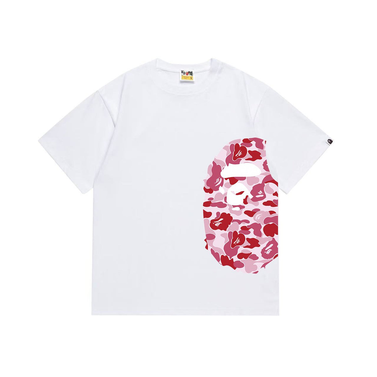 BAPE Pink Camo Ape Head Graphic Short-Sleeve T-Shirt ¡ª hero