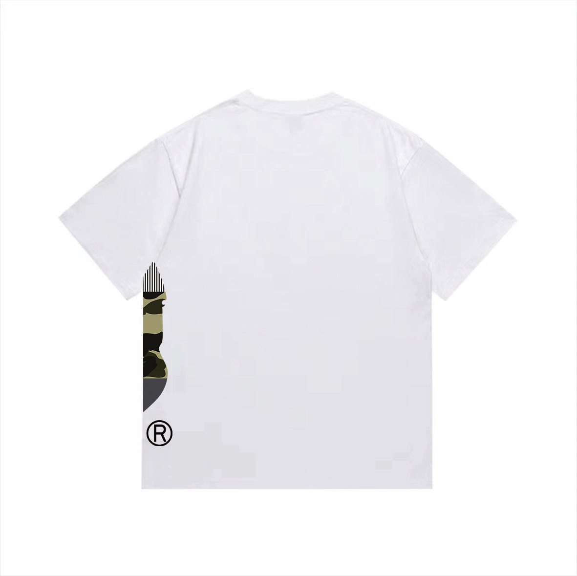 BAPE Camo Ape Face Graphic Short-Sleeve T-Shirt ¡ª back
