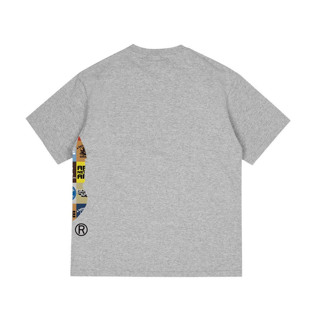 BAPE Ape-Head Collage Short-Sleeve T-Shirt ¡ª back