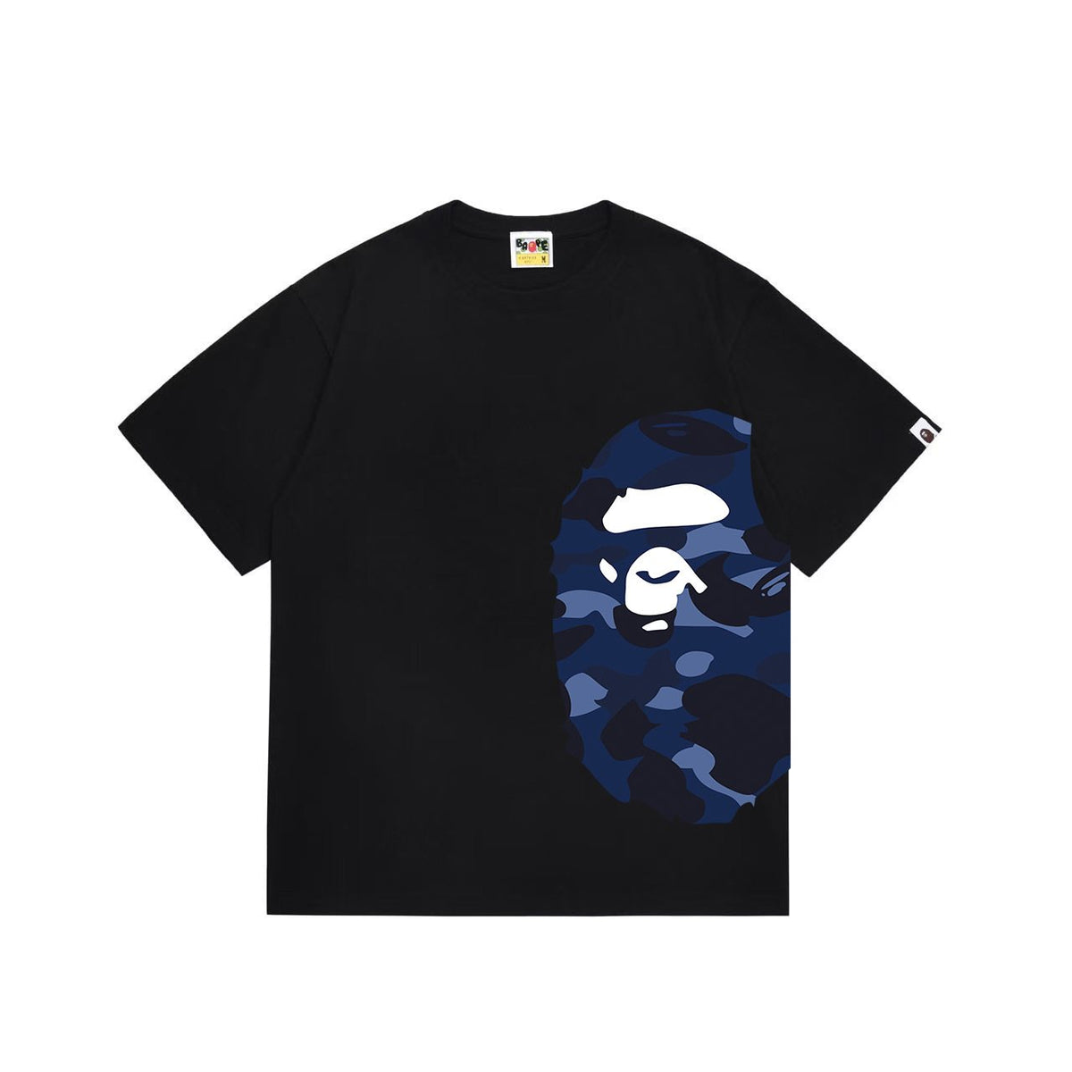 BAPE Blue Camo Ape-Head Graphic T-Shirt ¡ª hero