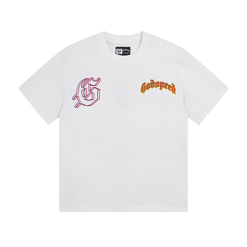 Godspeed Skeleton Desert Graphic T-Shirt ¡ª front