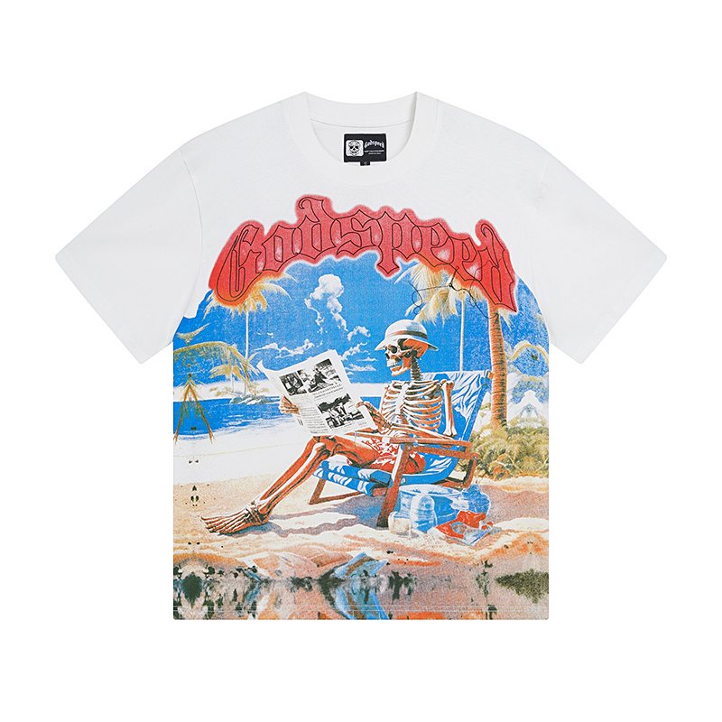 Godspeed Rock Street Graphic T-Shirt ¡ª front