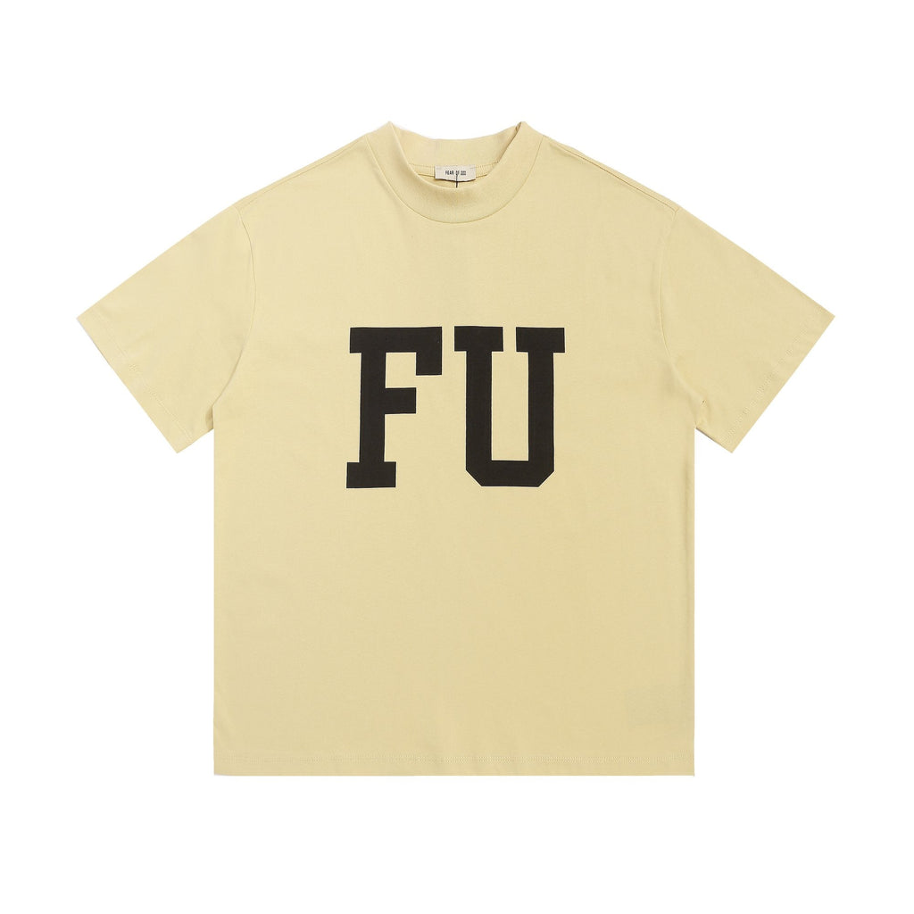 Fear of God Cream Front & Back Graphic T-Shirt ¡ª hero