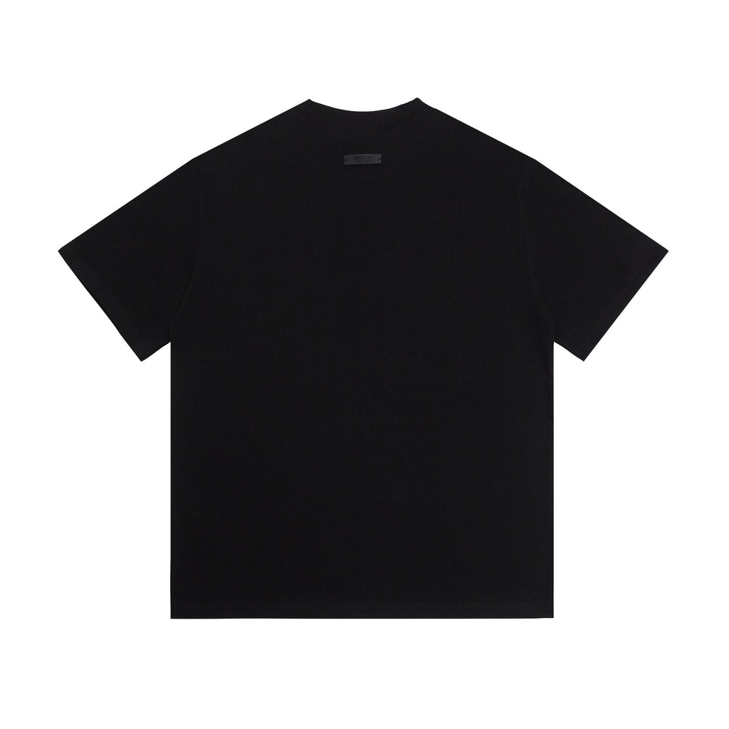 ESSENTIALS F-Letter Embroidered Graphic T-Shirt ¡ª back