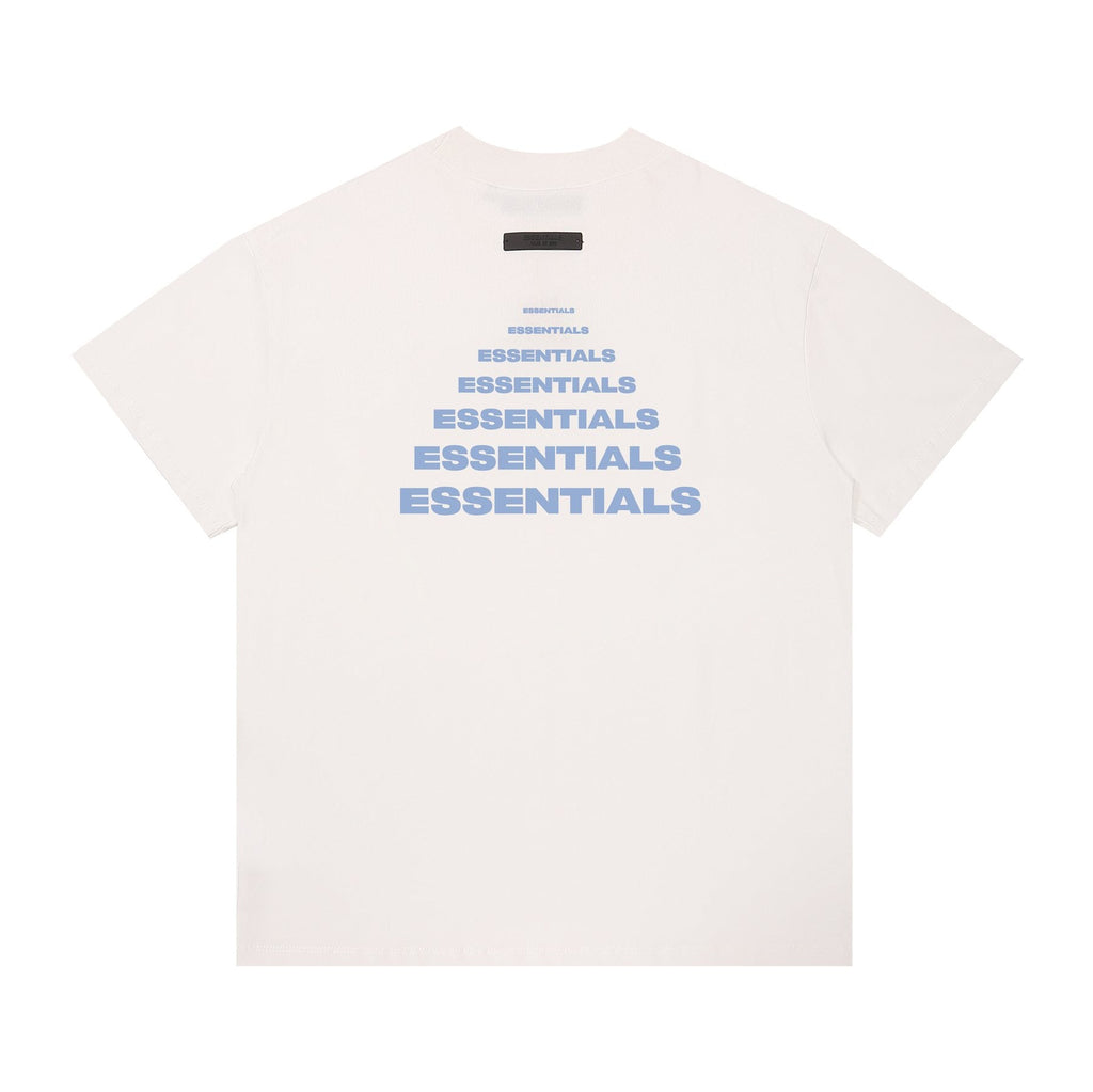 ESSENTIALS Repeated Graphic Short-Sleeve T-Shirt ¡ª back