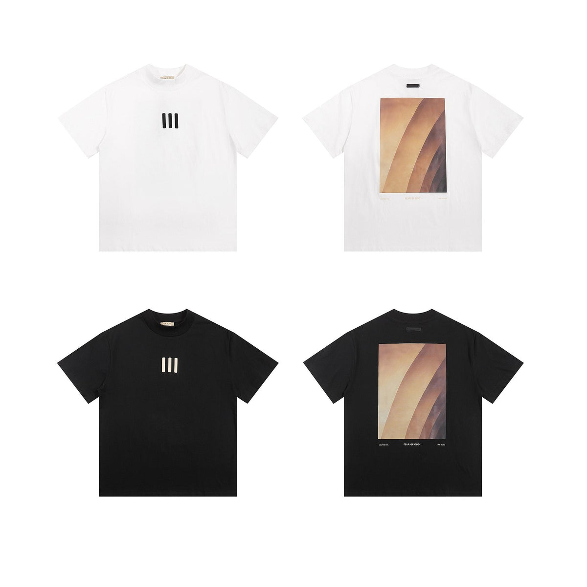 Fear of God Three-Bar Back Graphic T-Shirt ¡ª comparison
