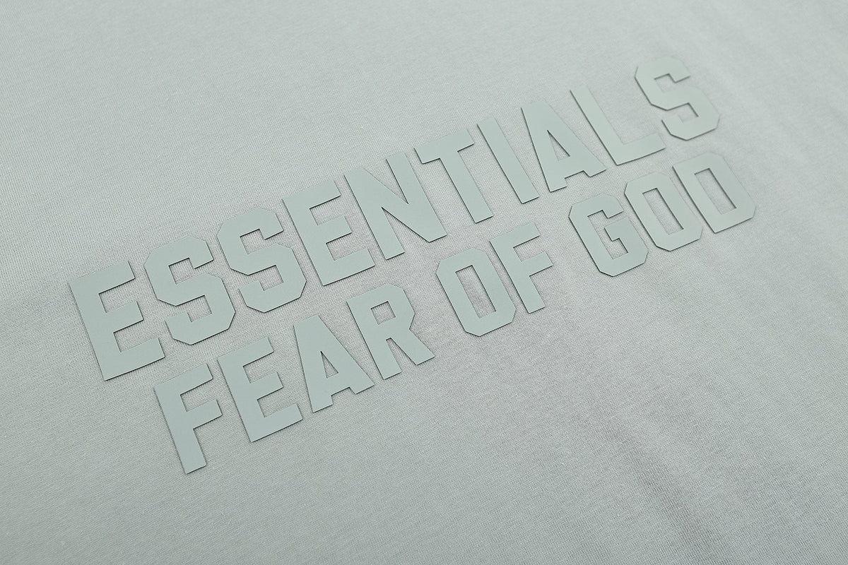 ESSENTIALS Front Wordmark Short-Sleeve T-Shirt ¡ª detail