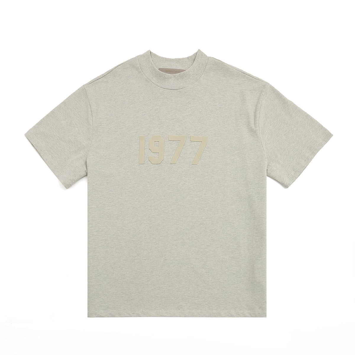 ESSENTIALS 1977 Tonal Wordmark Mock-Neck T-Shirt ¡ª front