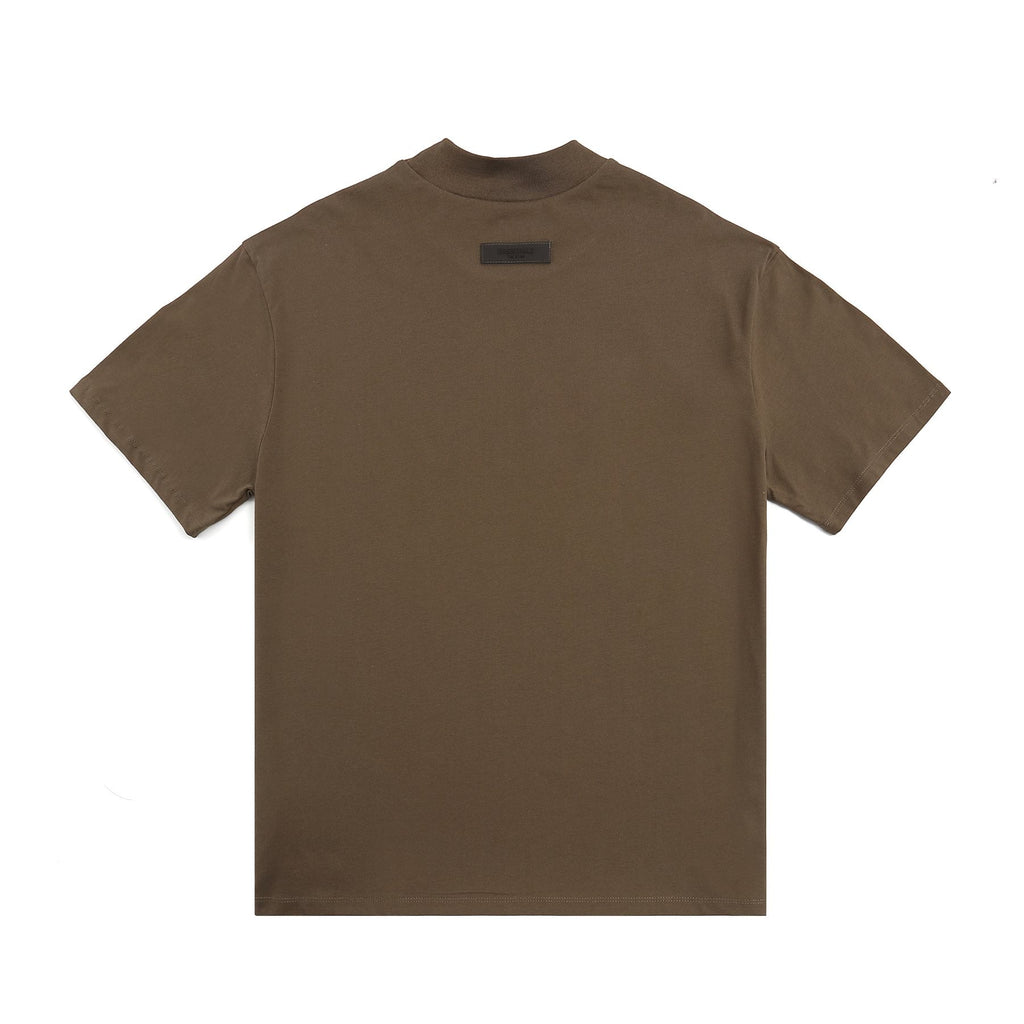 ESSENTIALS 1977 Tonal Wordmark Mock-Neck T-Shirt ¡ª back