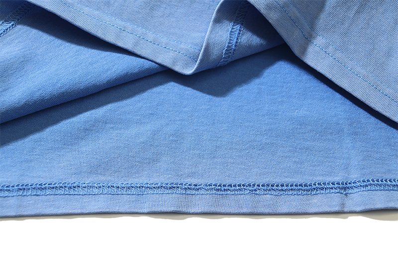 VALE USA Light Blue Rhinestone Graphic T-Shirt ¡ª detail