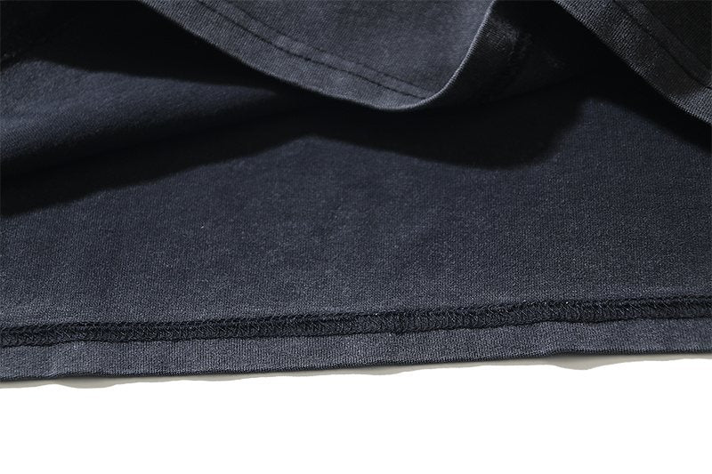 VALE USA Carnival Graphic T-Shirt - Charcoal Gray ¡ª detail
