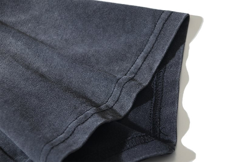 VALE USA Carnival Graphic T-Shirt - Charcoal Gray ¡ª detail