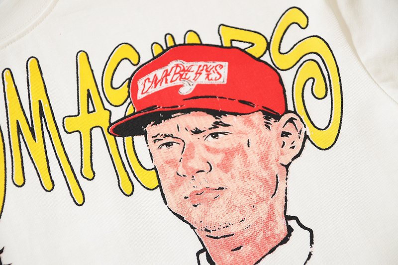 VALE USA Washed Front Graphic Short-Sleeve T-Shirt ¡ª detail