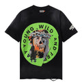 Rough Play Jesus Graphic Distressed Washed T-Shirt ¡ª hero