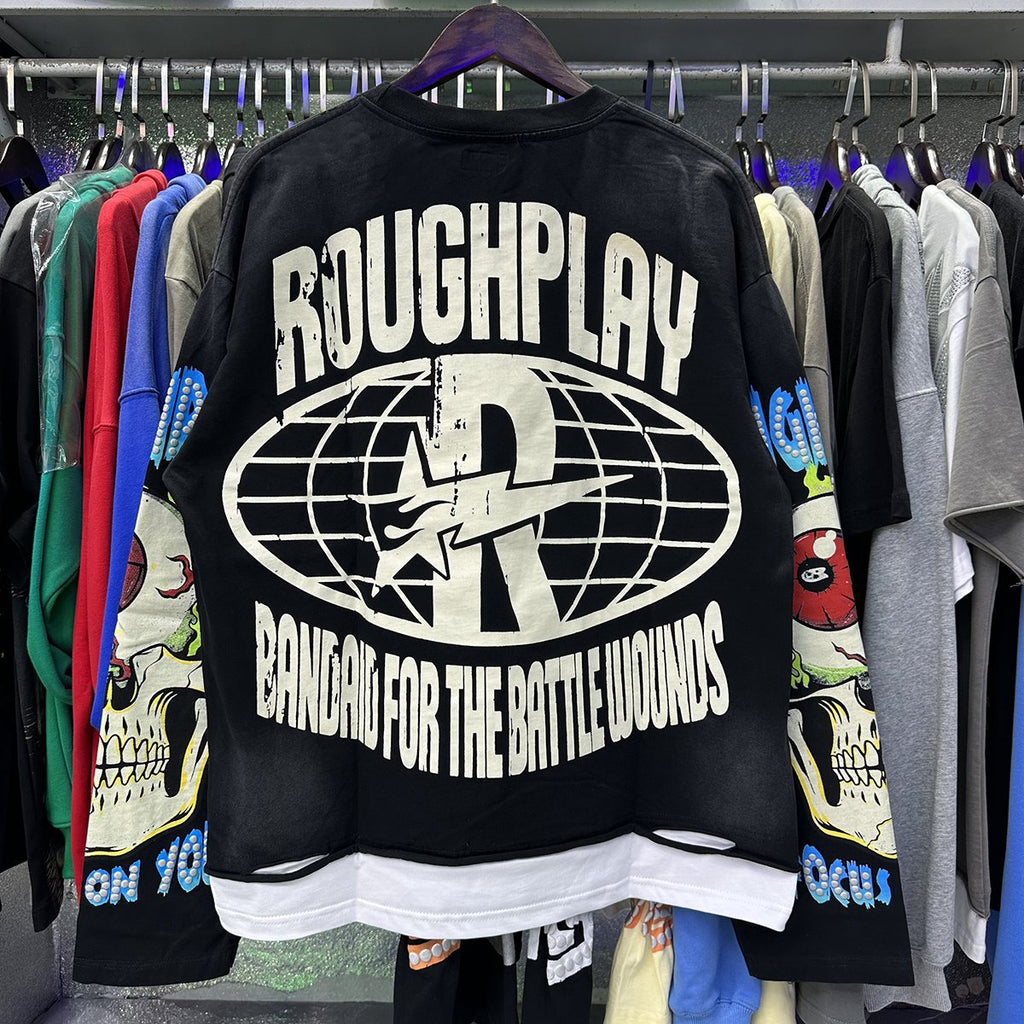 Rough Play Rock Graphic Long-Sleeve T-Shirt ¡ª context