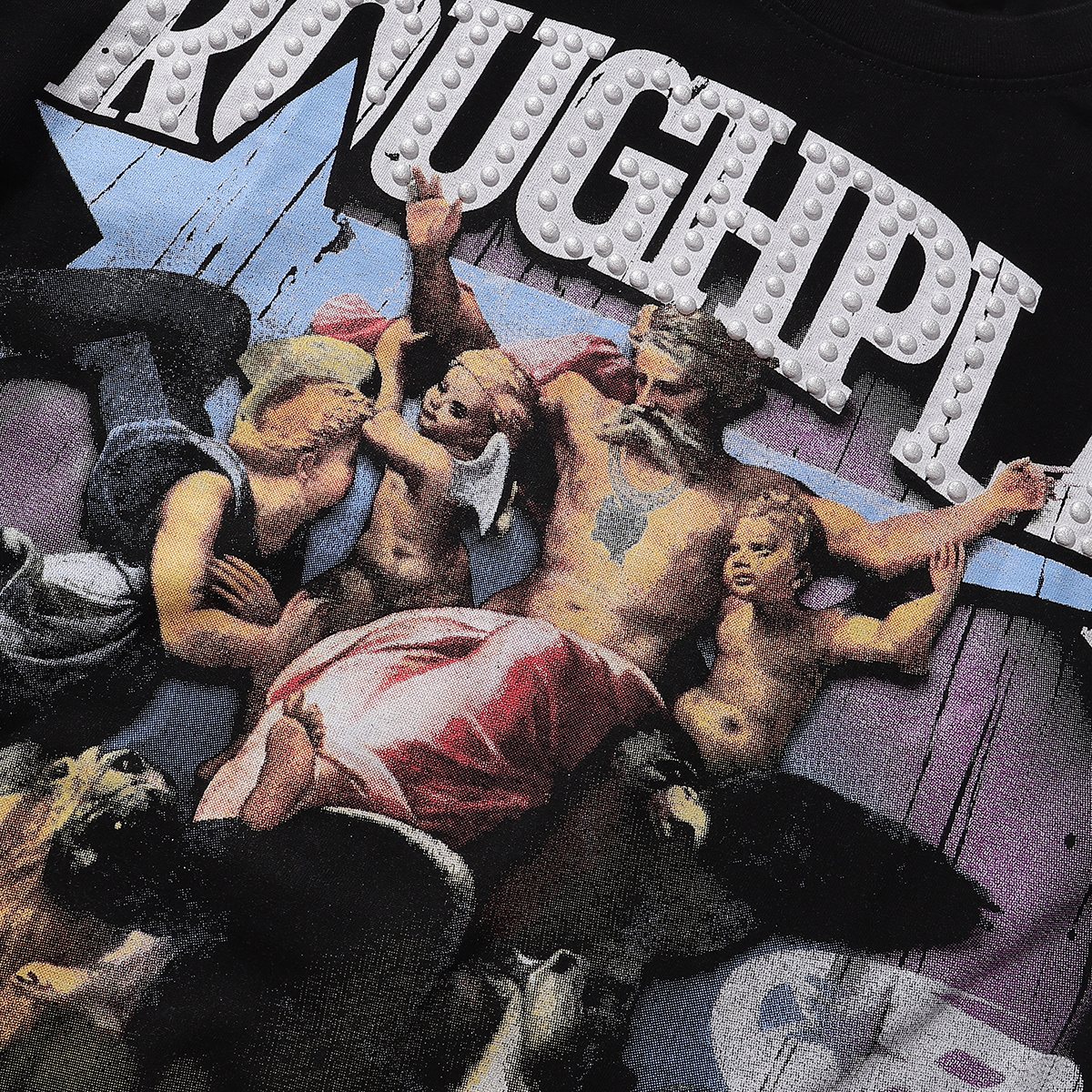 Rough Play Praise to Most High Graphic Long-Sleeve T-Shirt ¡ª detail