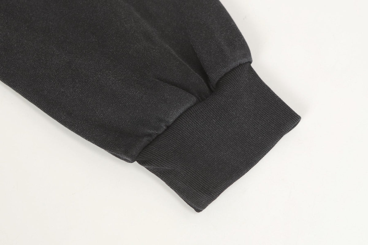 Godspeed Washed Black Rock Graphic Long-Sleeve T-Shirt ¡ª detail