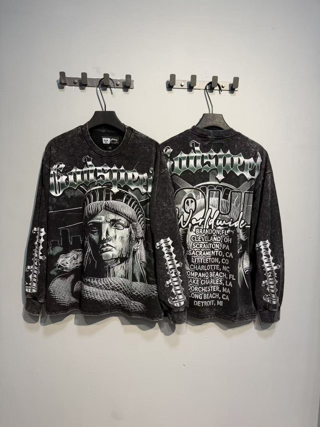 Godspeed Worldwide Tour Graphic Long-Sleeve T-Shirt ¡ª context