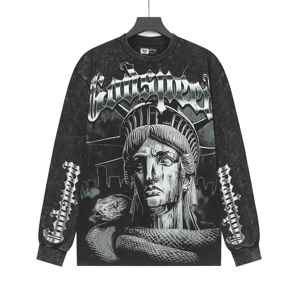 Godspeed Worldwide Tour Graphic Long-Sleeve T-Shirt ¡ª hero