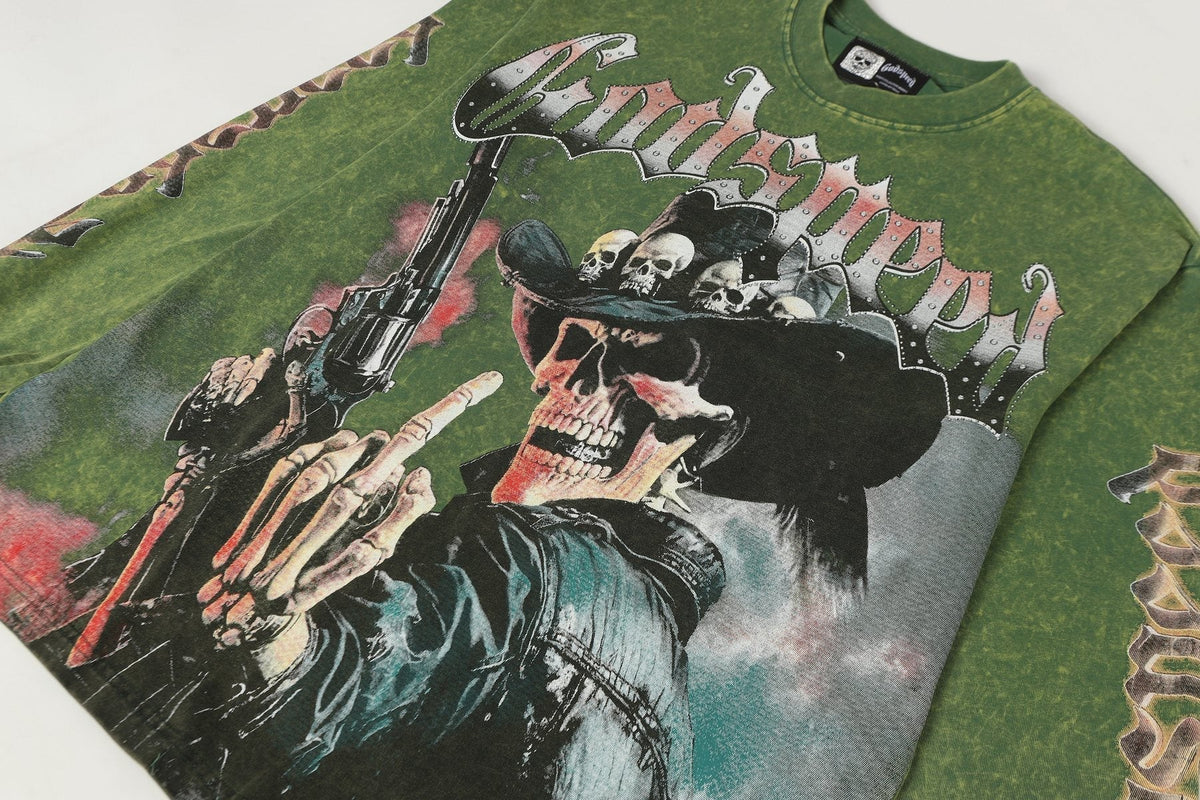 Godspeed Washed Rock Graphic Long-Sleeve T-Shirt ¡ª detail