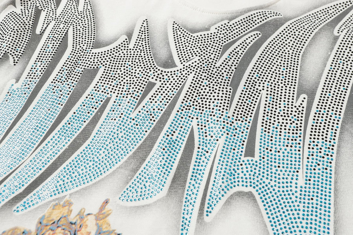 MIXED EMOTION Dove Angel Graphic Short-Sleeve T-Shirt ¡ª detail
