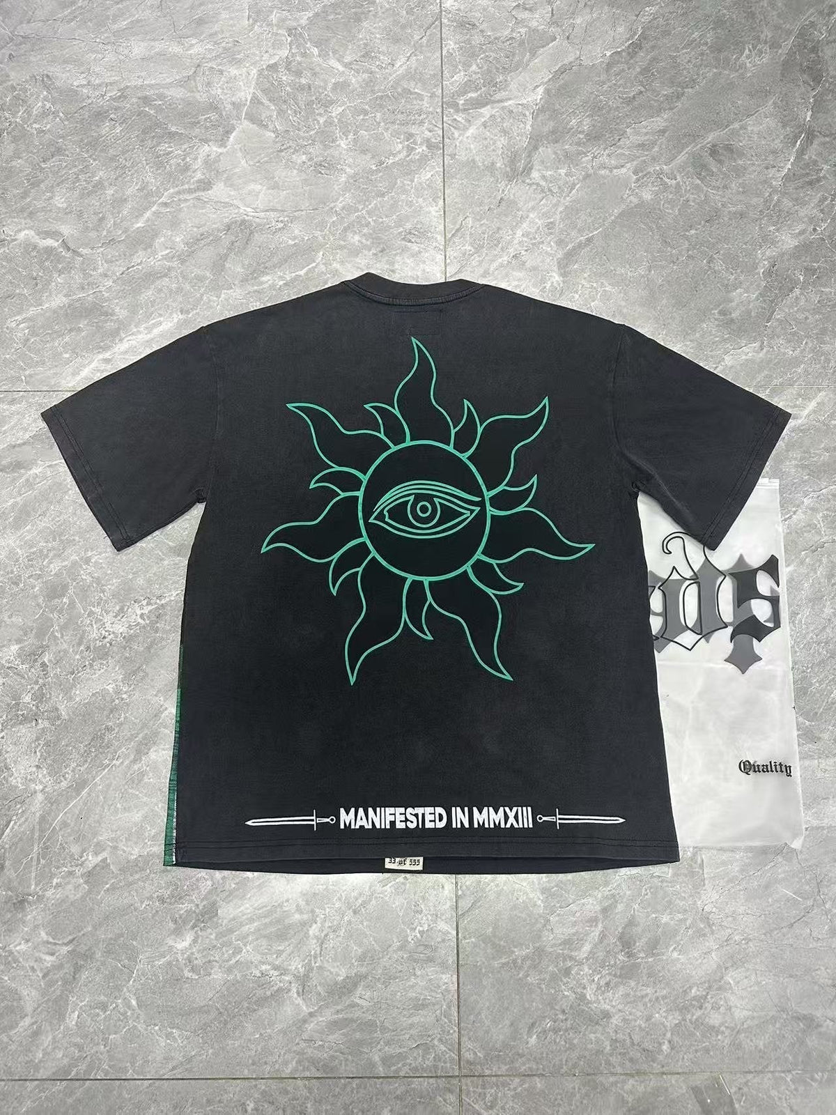 Godspeed Washed Black Rock Graphic T-Shirt ¡ª context