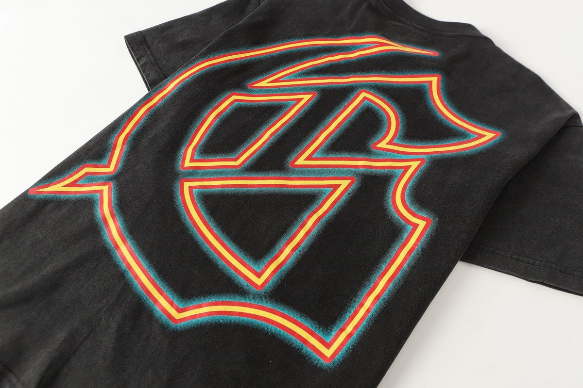 Godspeed Racing Skull Graphic T-Shirt ¡ª detail