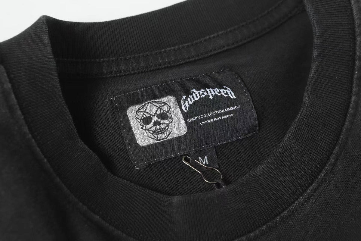 Godspeed Los Angeles Wildfire Graphic T-Shirt ¡ª neck_label
