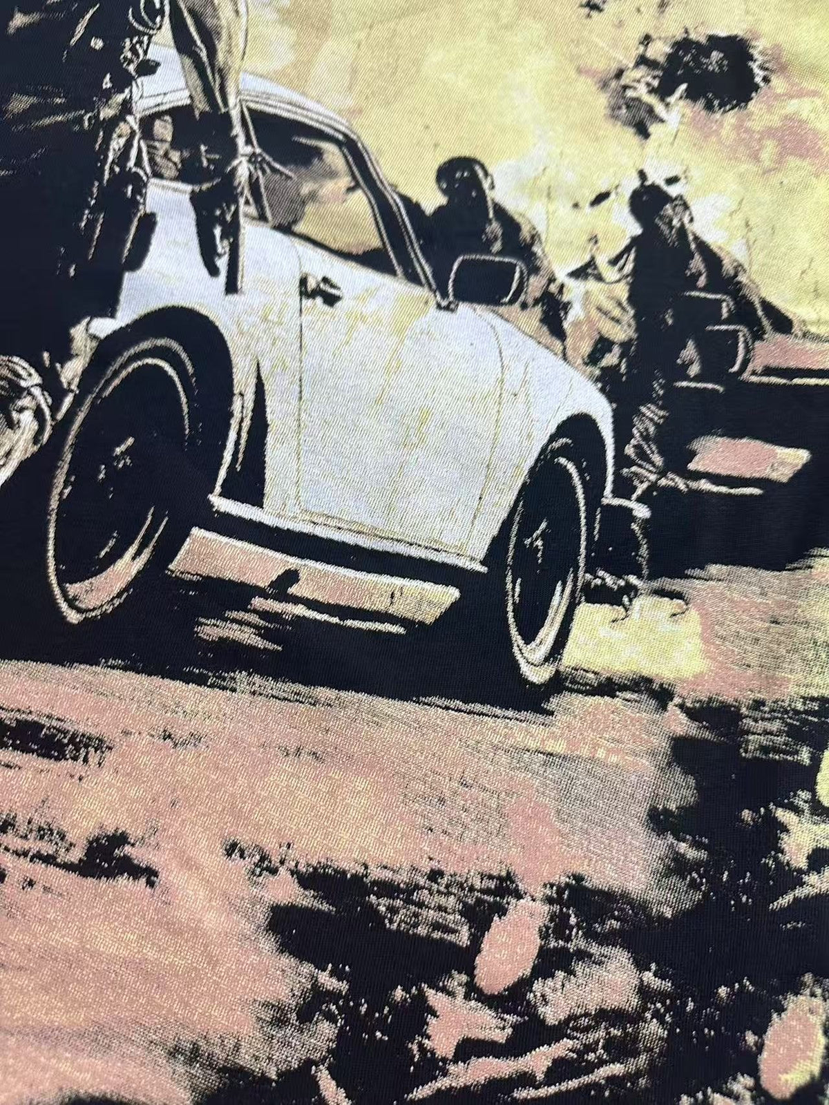Godspeed Washed Rock Graphic T-Shirt ¡ª detail
