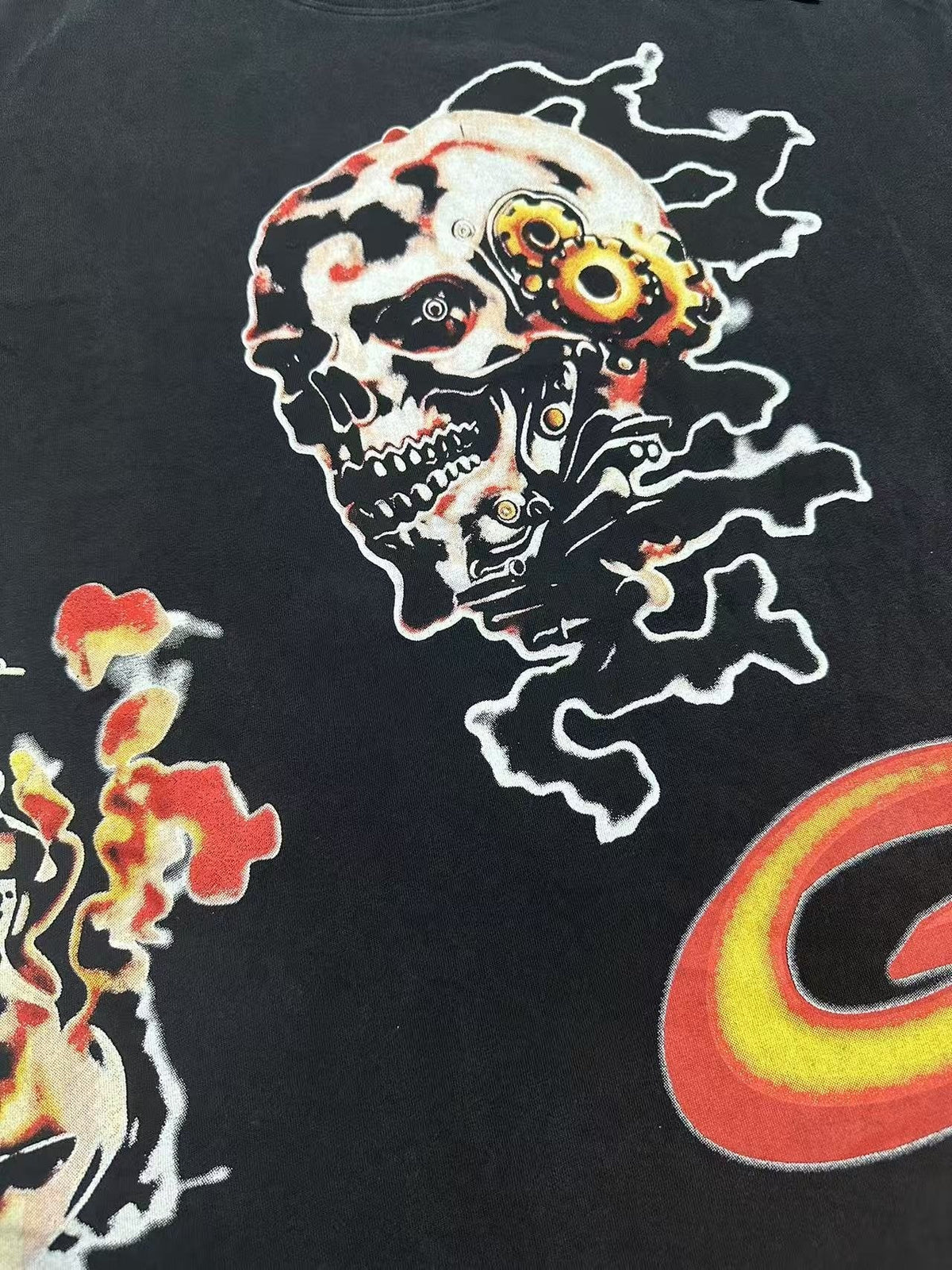 Godspeed Skull Graphic Short-Sleeve T-Shirt ¡ª detail