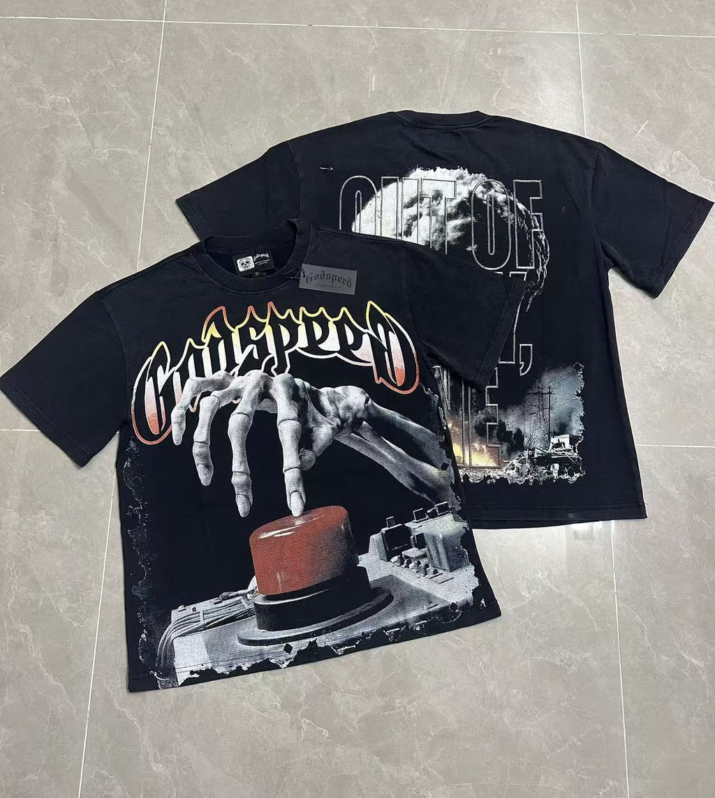 Godspeed Out of Many Graphic T-Shirt ¡ª context