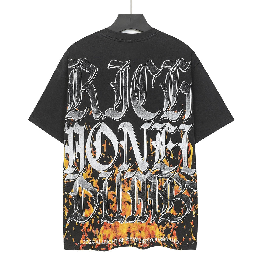 Godspeed Rich Money Drugs Graphic T-Shirt ¡ª back
