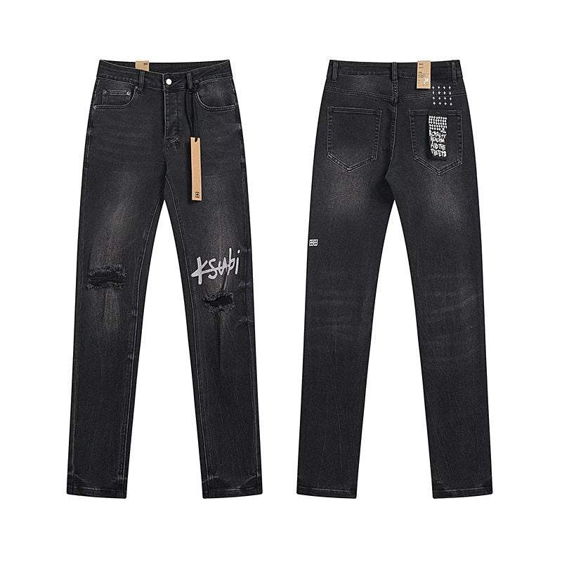 Ksubi Royalty Heroism Black Slim Tapered Jeans ¡ª hero